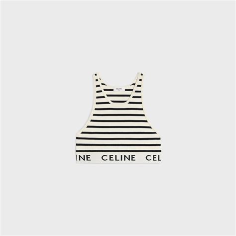 CELINE MESH SPORTS BRA 